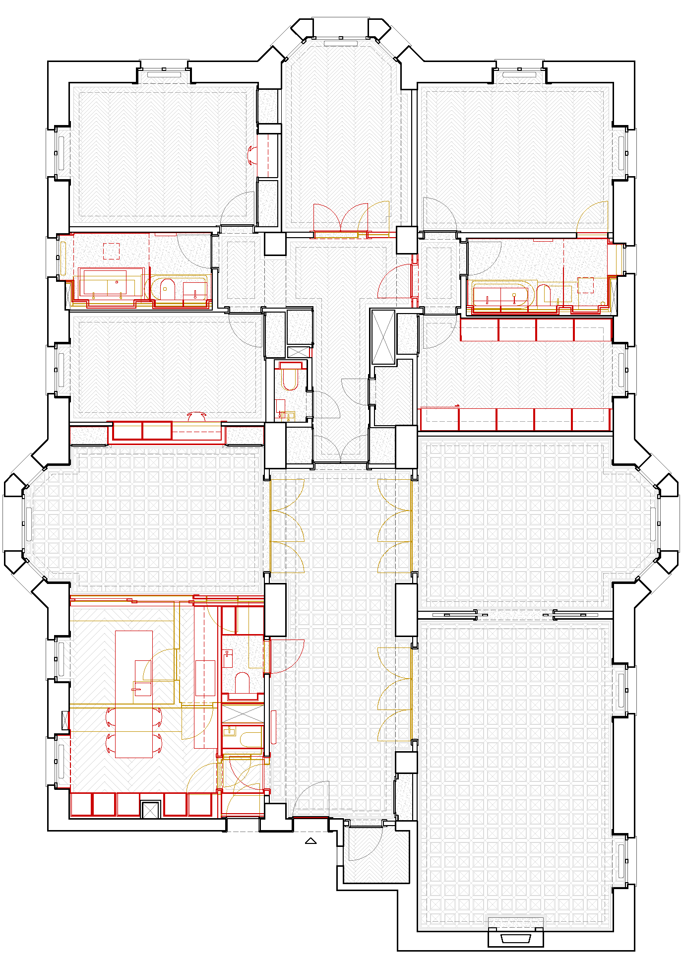 Associati Architectes EPFL SIA Genève. Associati sàrl, Christophe Alhanko, Loris Guillard, Mikaël Sachs. Floor plan